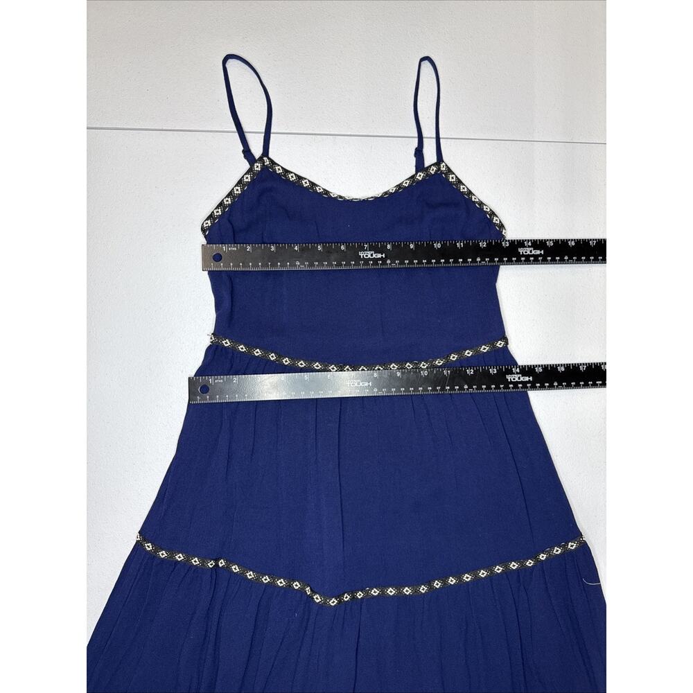 Shein Navy Blue Sleeveless Maxi Dress Size XS - Picture 4 of 5